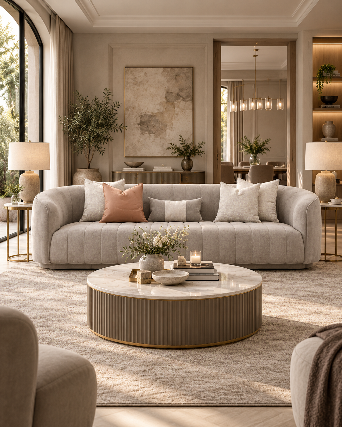 Milano 4-Seater Sofa
