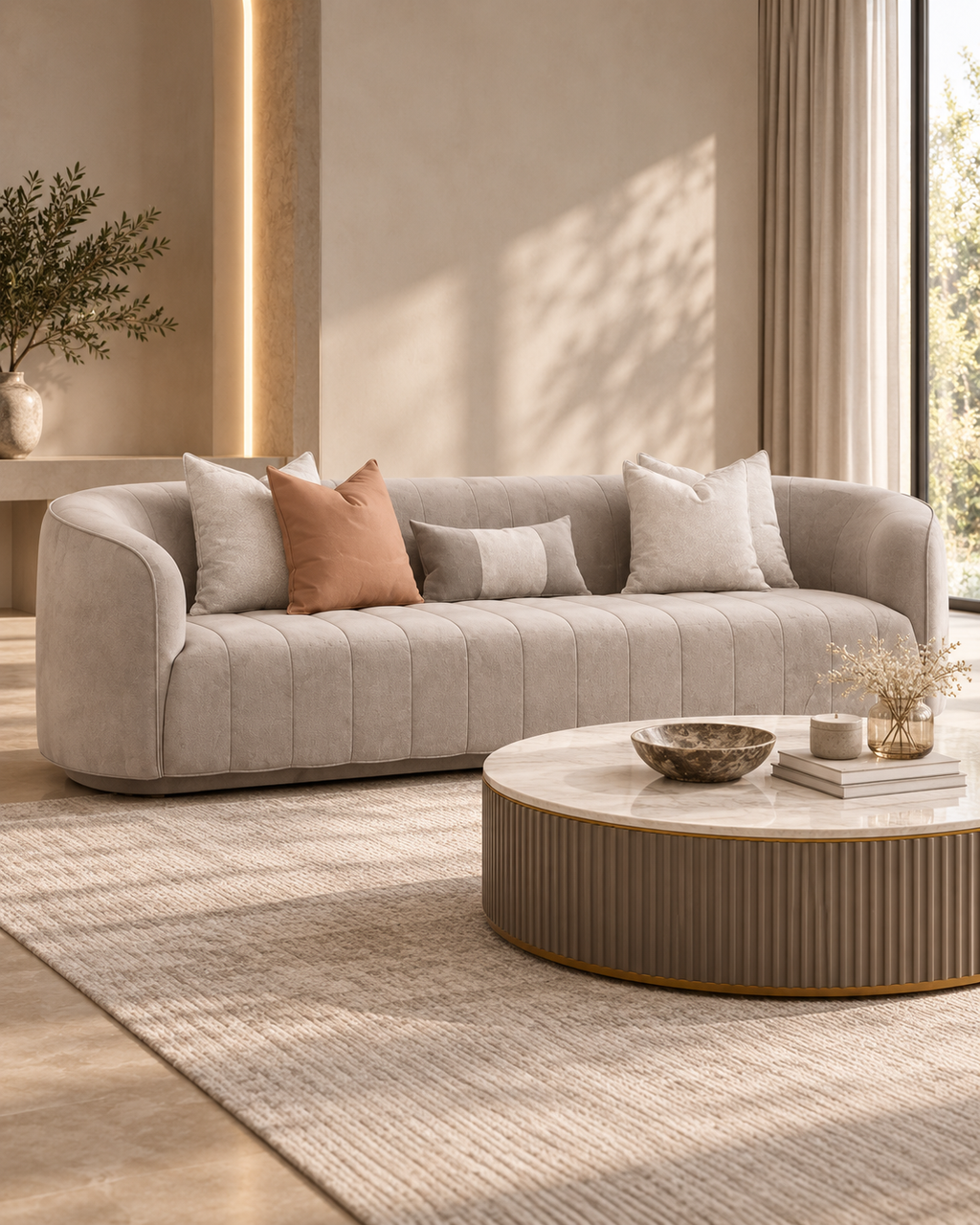 Milano 4-Seater Sofa