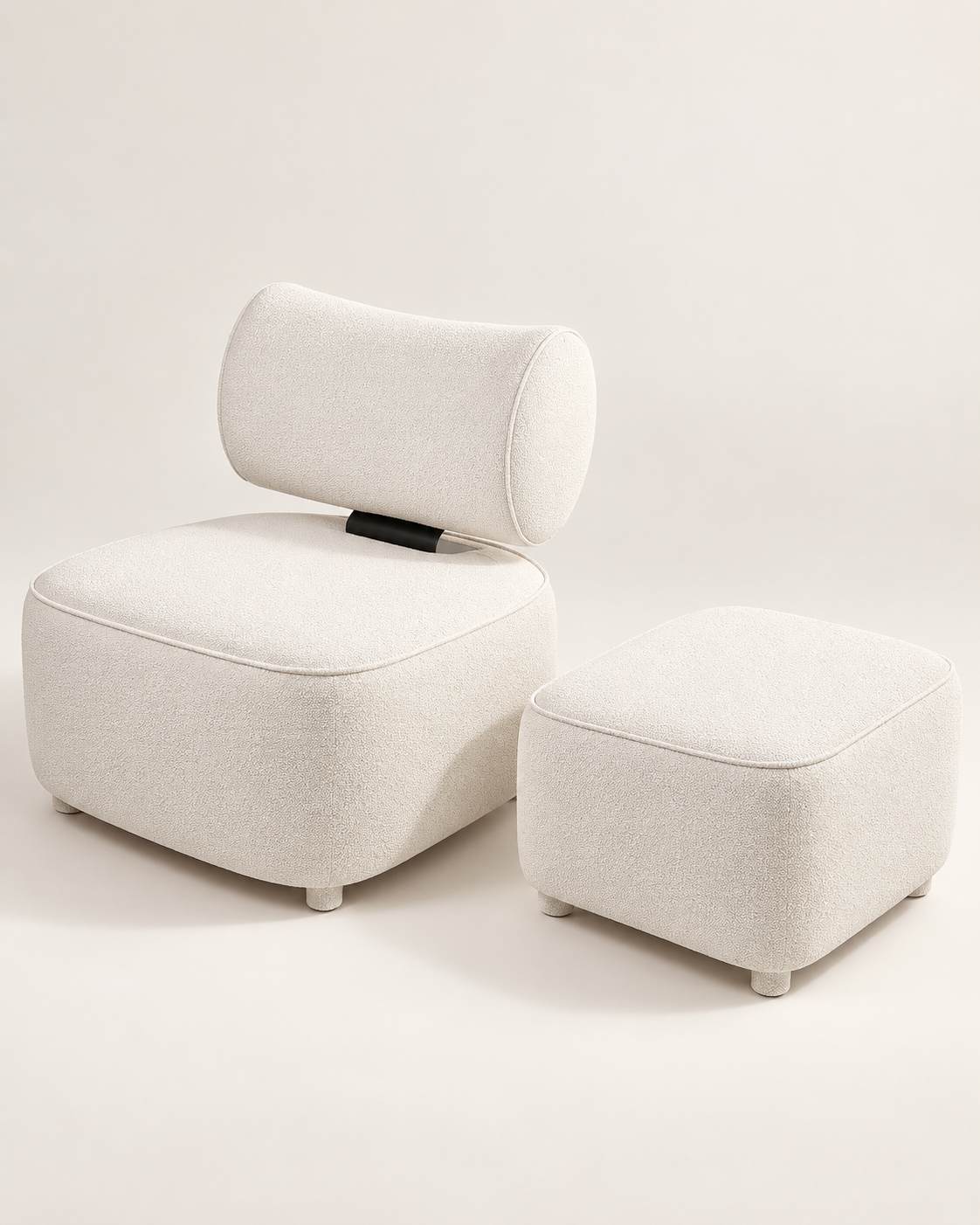 Luna Lounge Chair & Ottoman